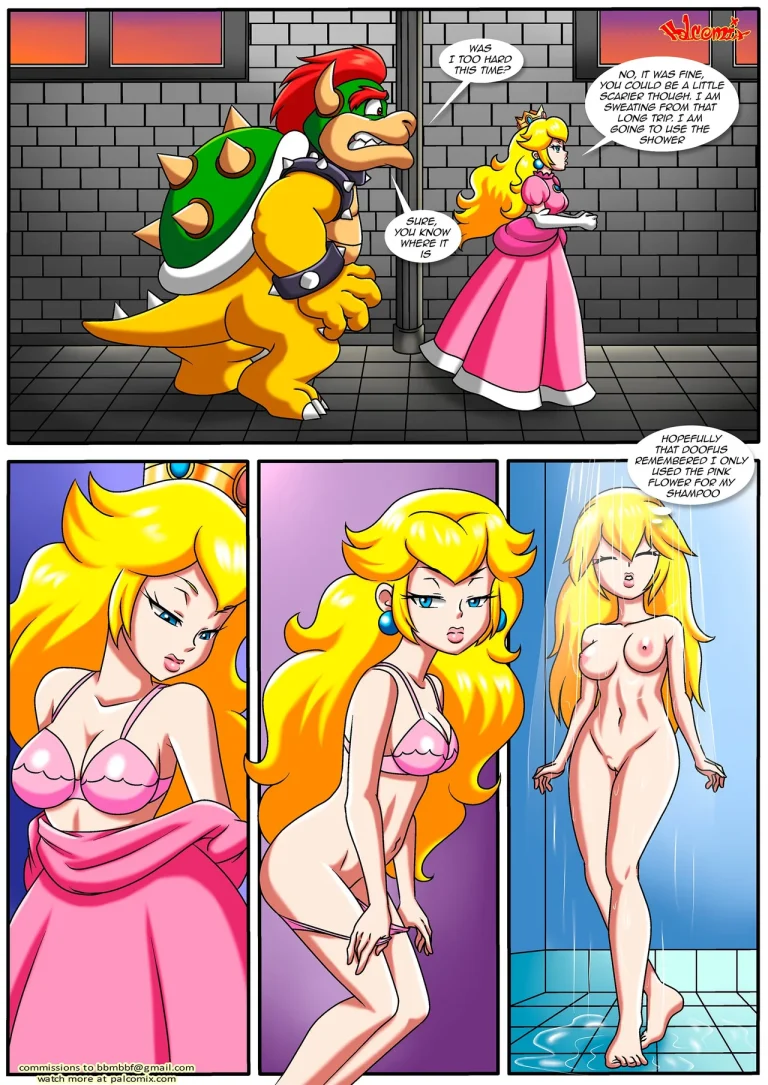 The Mushroom Kingdom Secret porn comic picture 3