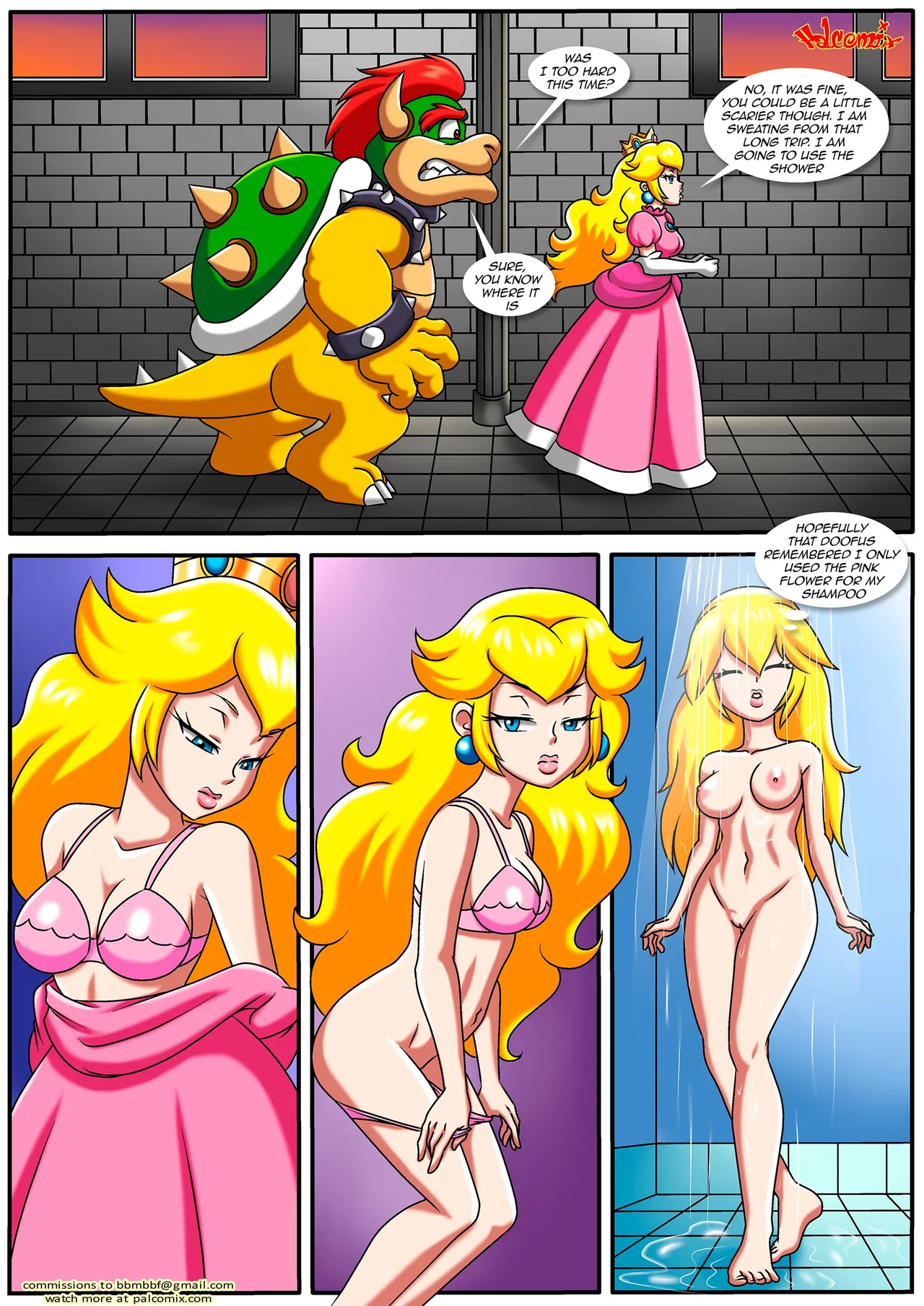 The Mushroom Kingdom Secret porn comic picture 3