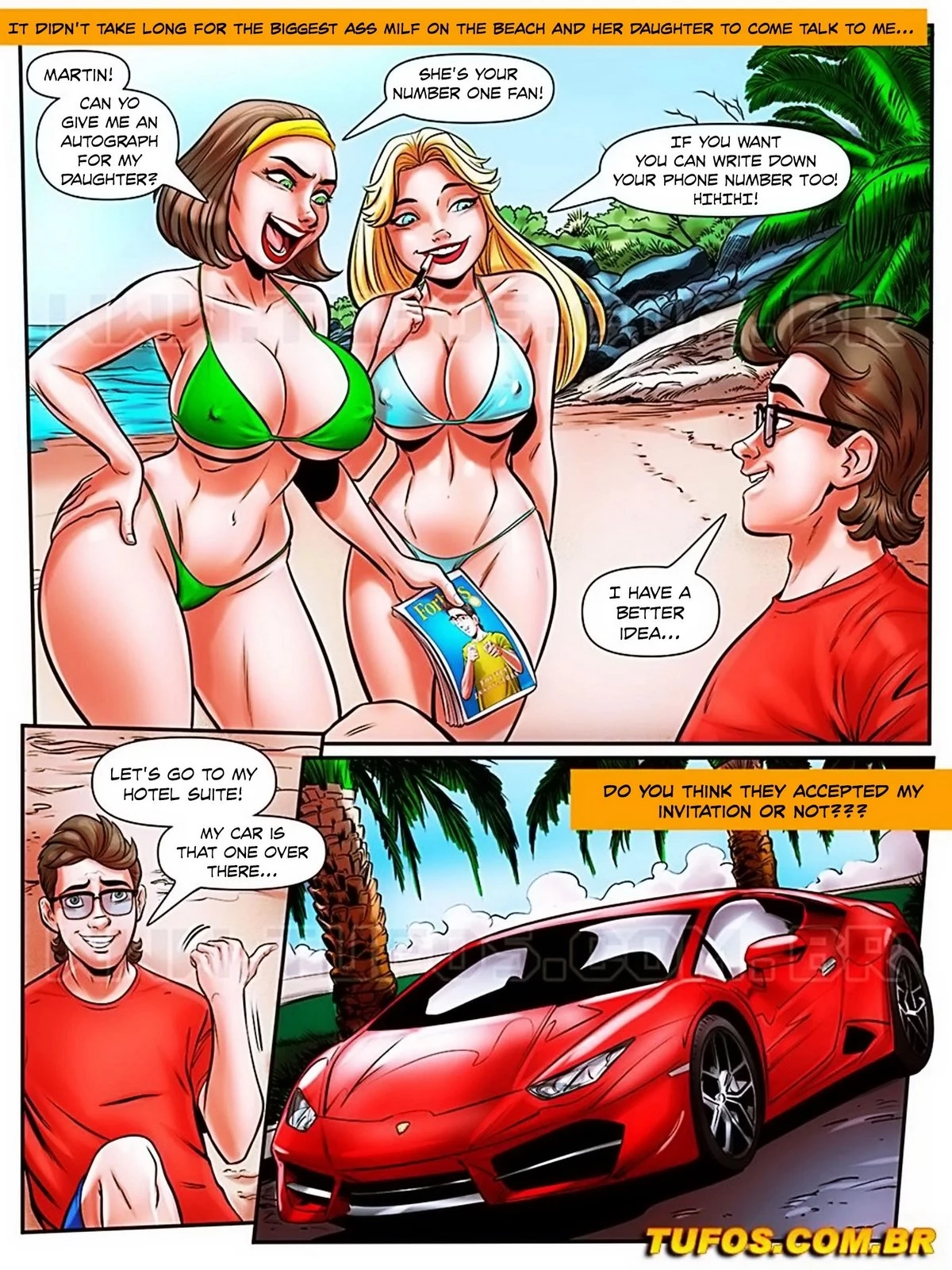 The Nerd Stallion 49-50 porn comic picture 4