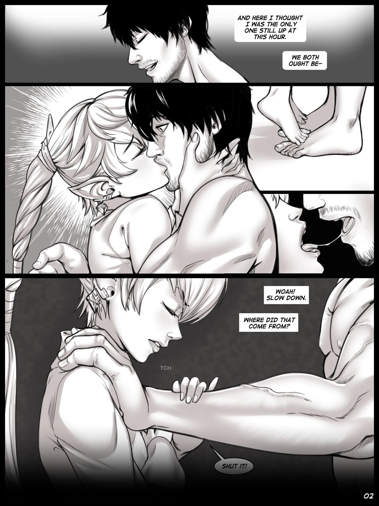 The Night Before porn comic picture 2