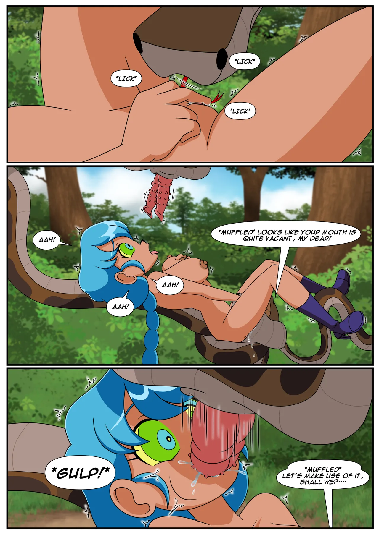 The Old Mating Call Magic porn comic picture 14