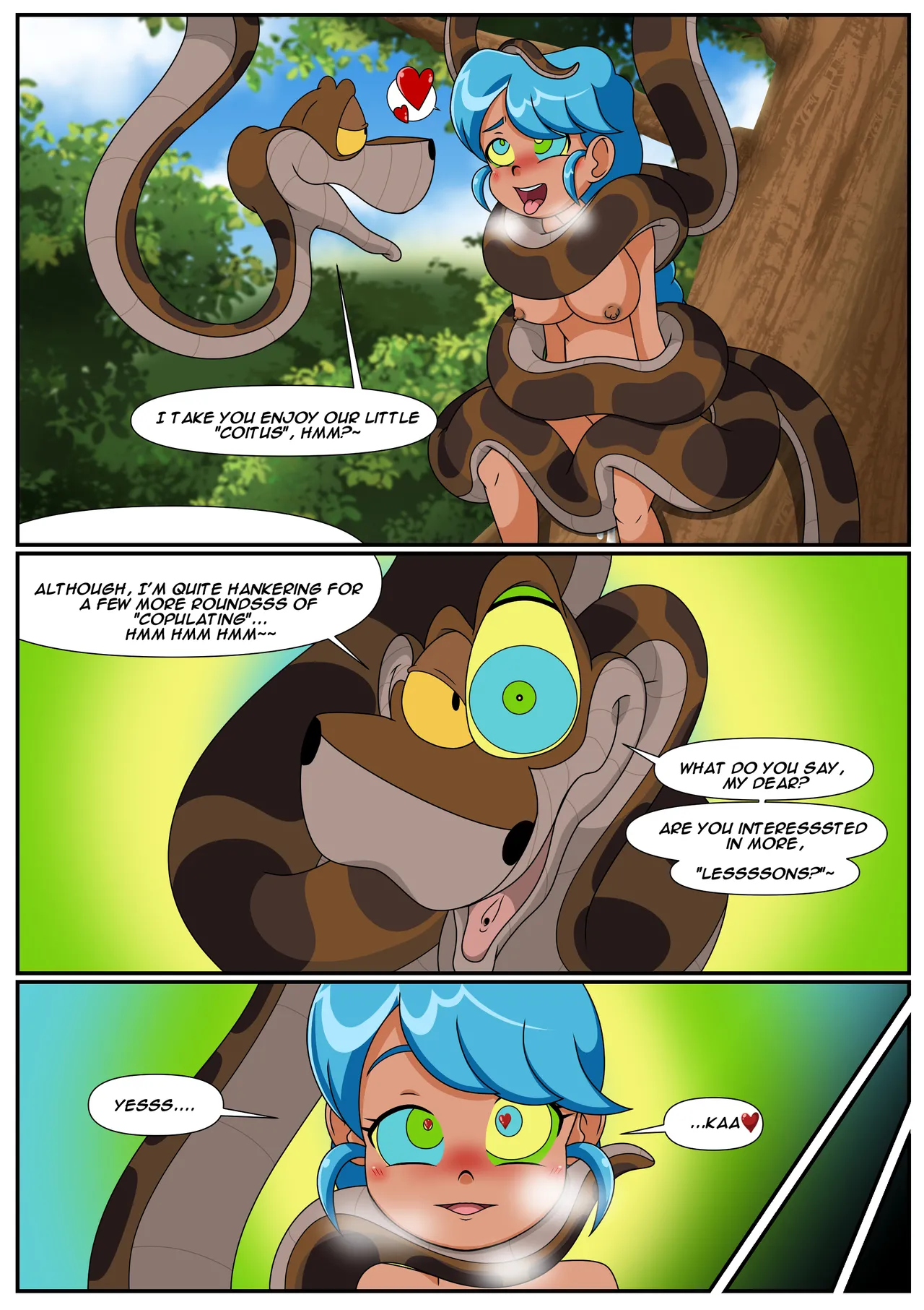 The Old Mating Call Magic porn comic picture 29