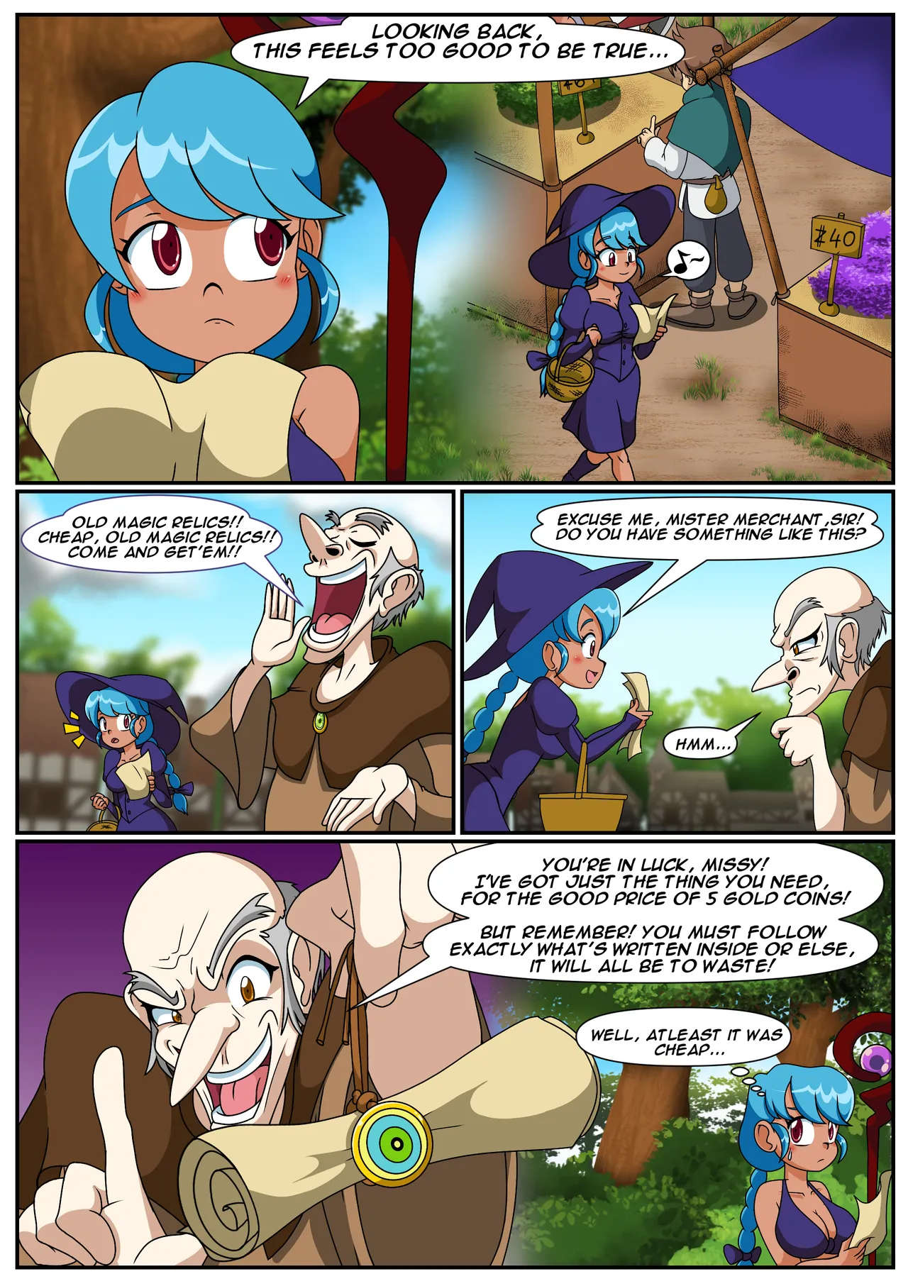 The Old Mating Call Magic porn comic picture 3
