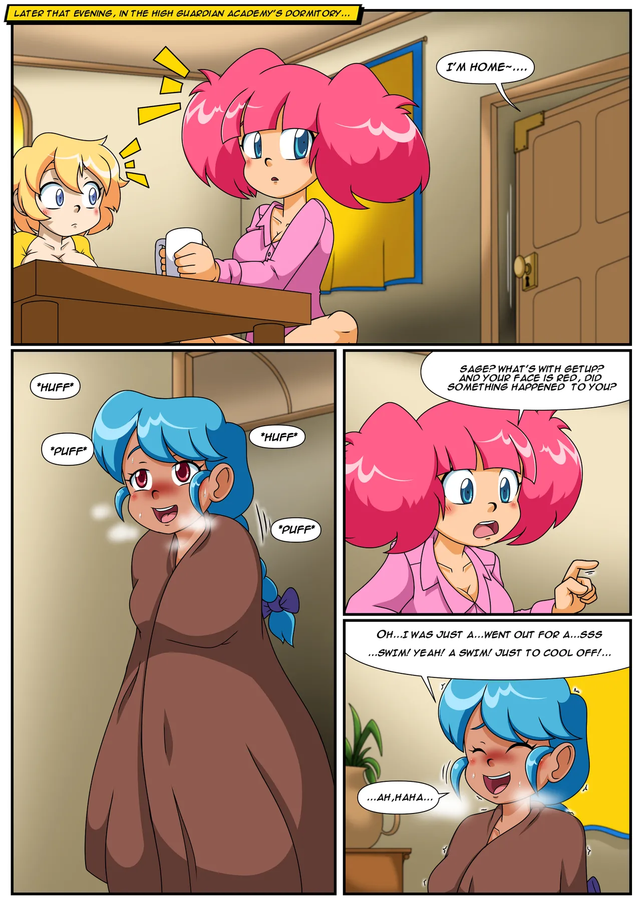 The Old Mating Call Magic porn comic picture 30