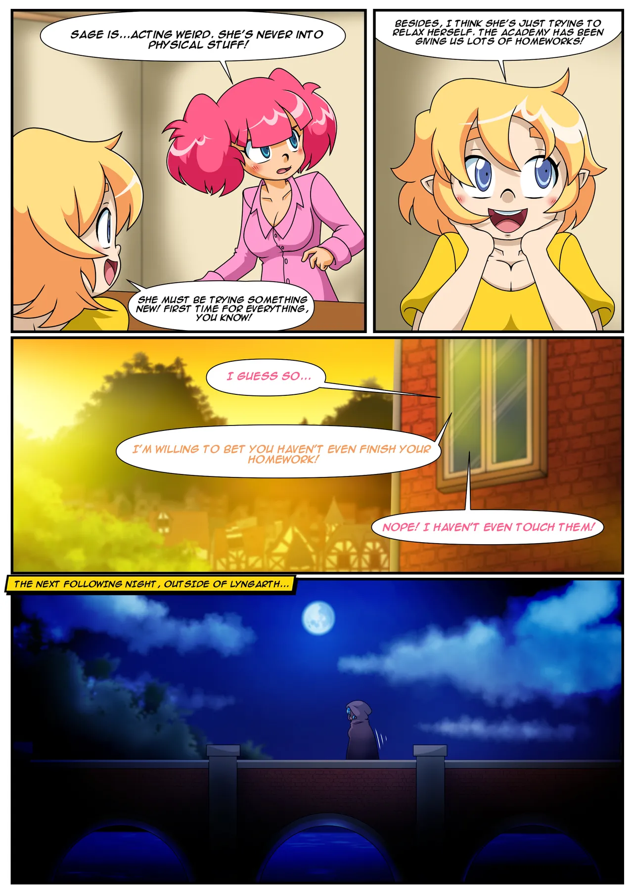 The Old Mating Call Magic porn comic picture 32