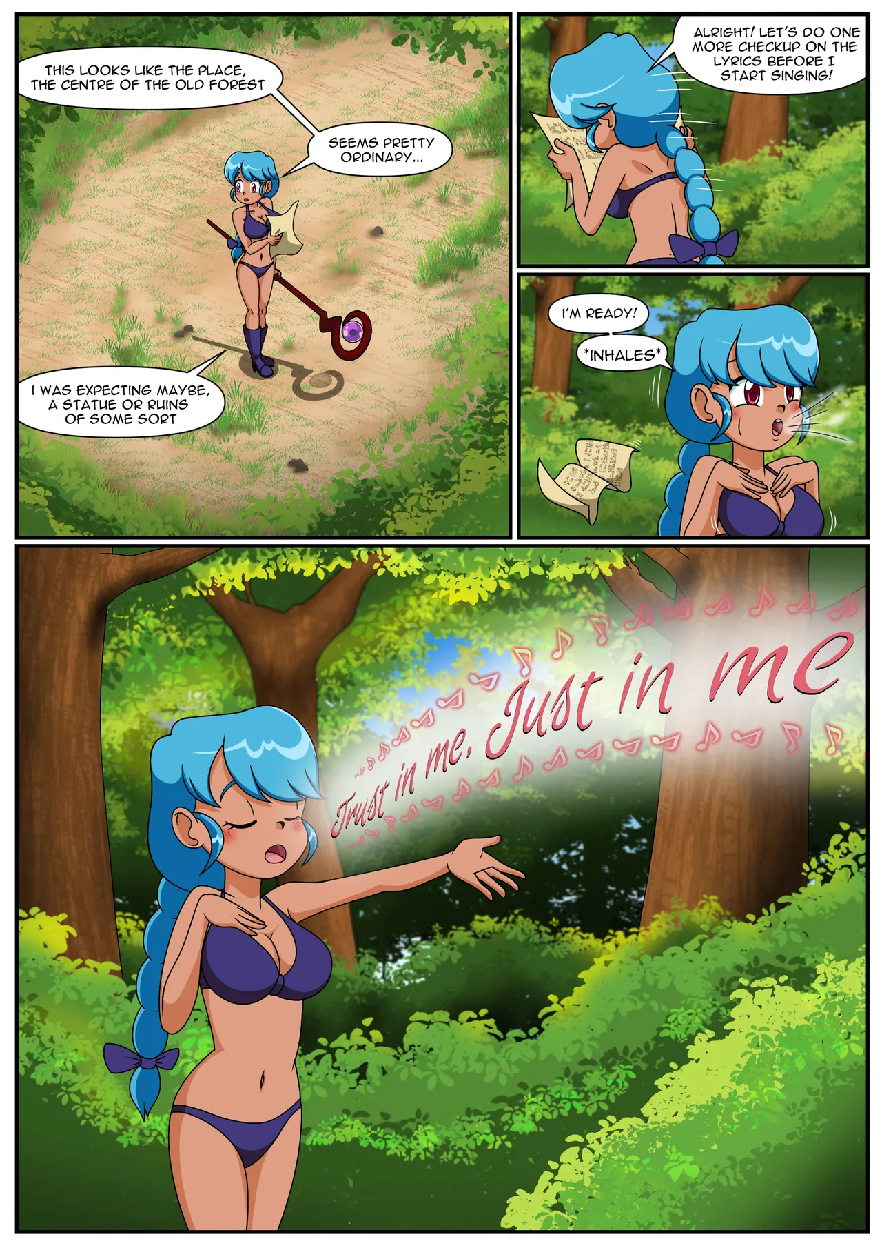 The Old Mating Call Magic porn comic picture 4