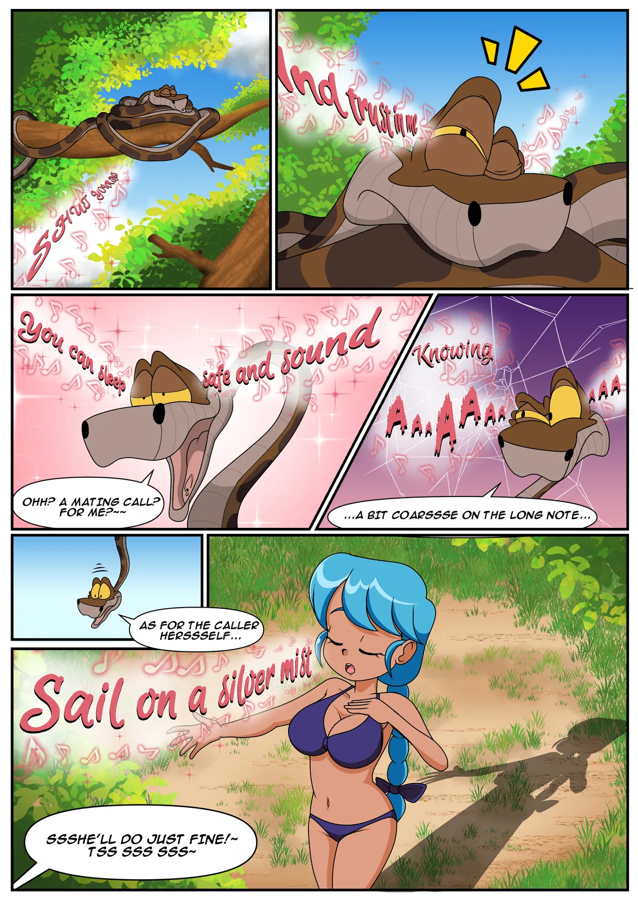 The Old Mating Call Magic porn comic picture 5