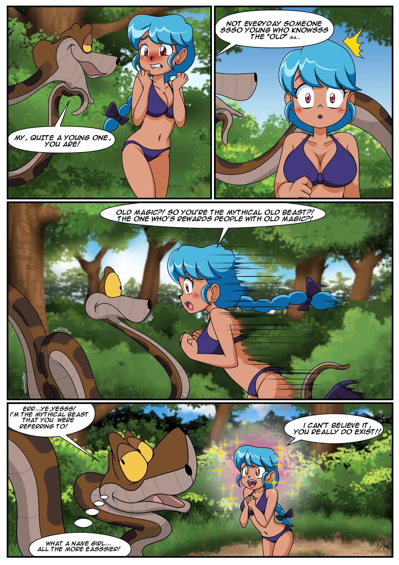 The Old Mating Call Magic porn comic picture 7