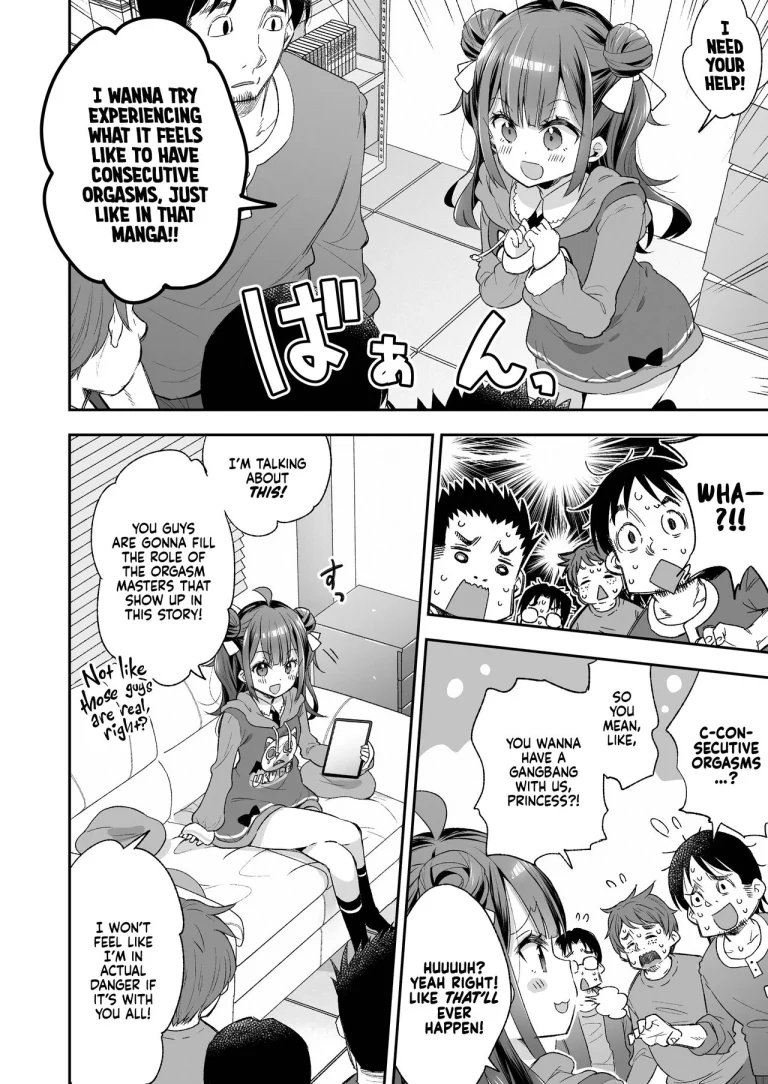 The Orgasm Princess Can't Take Another Bite! | Akume Hime to Otaku-kun no Doku Ringo porn comic picture 11