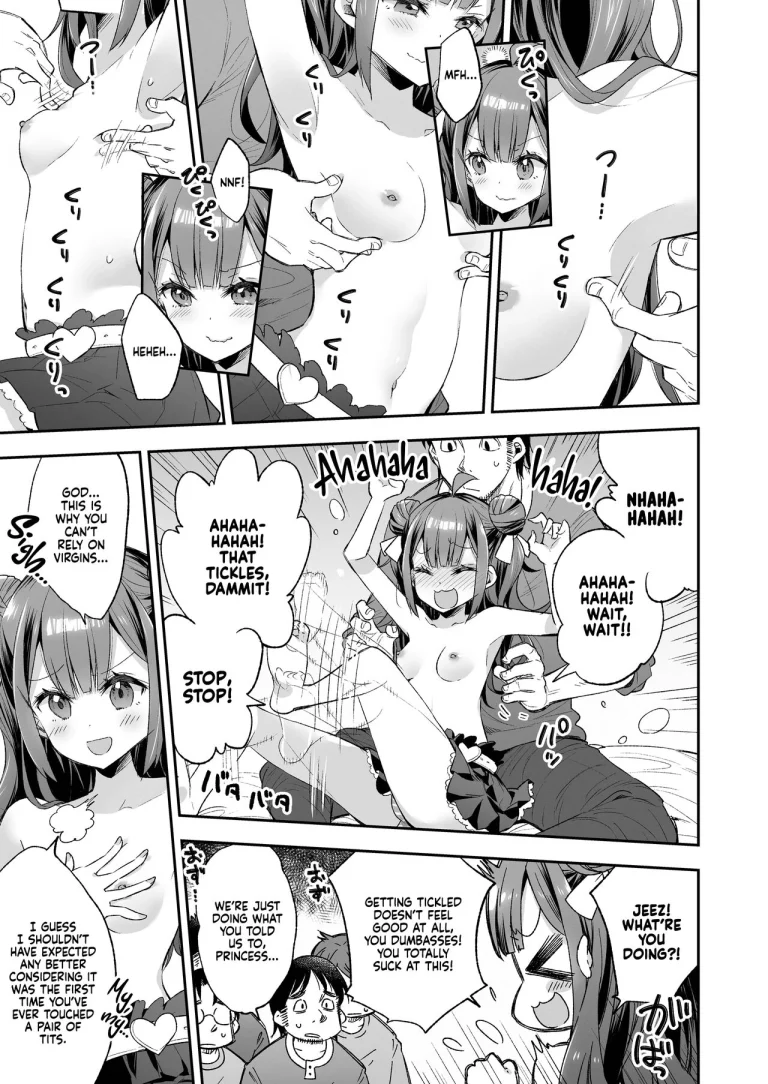 The Orgasm Princess Can't Take Another Bite! | Akume Hime to Otaku-kun no Doku Ringo porn comic picture 16