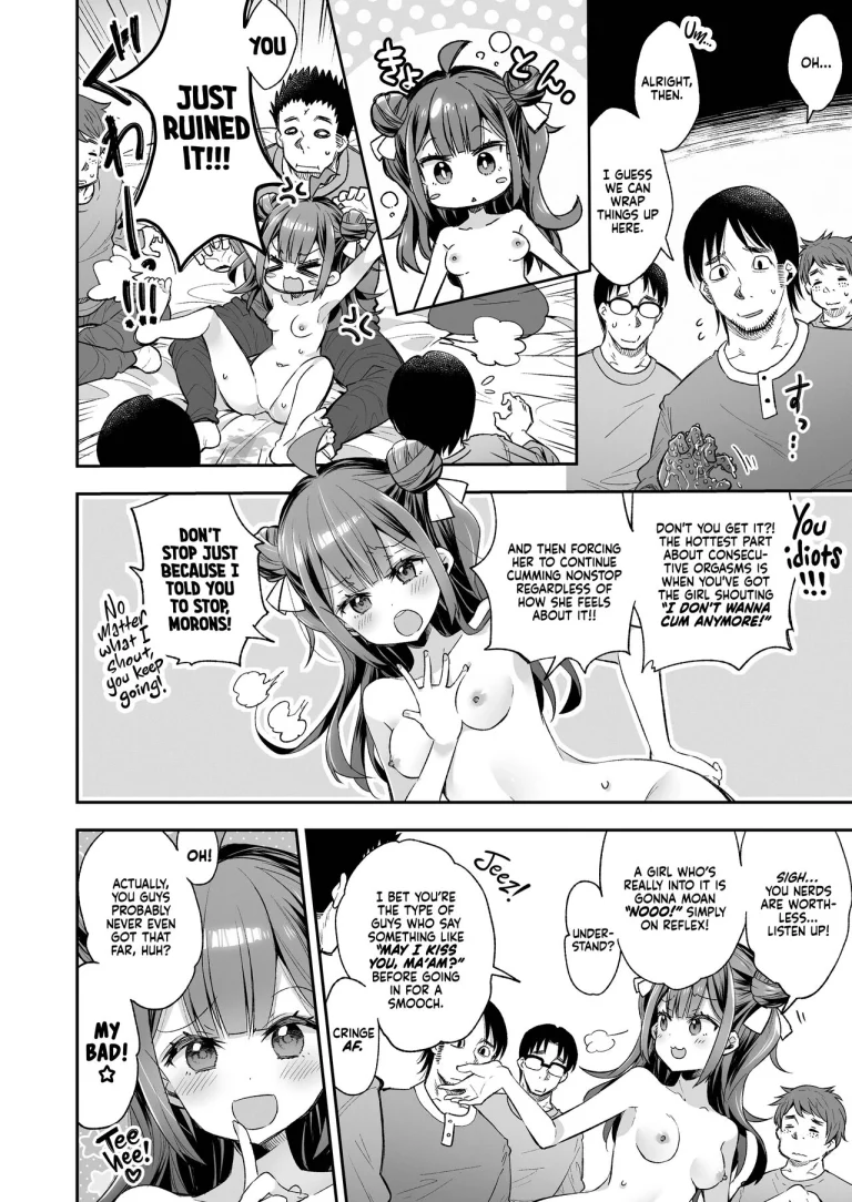 The Orgasm Princess Can't Take Another Bite! | Akume Hime to Otaku-kun no Doku Ringo porn comic picture 29