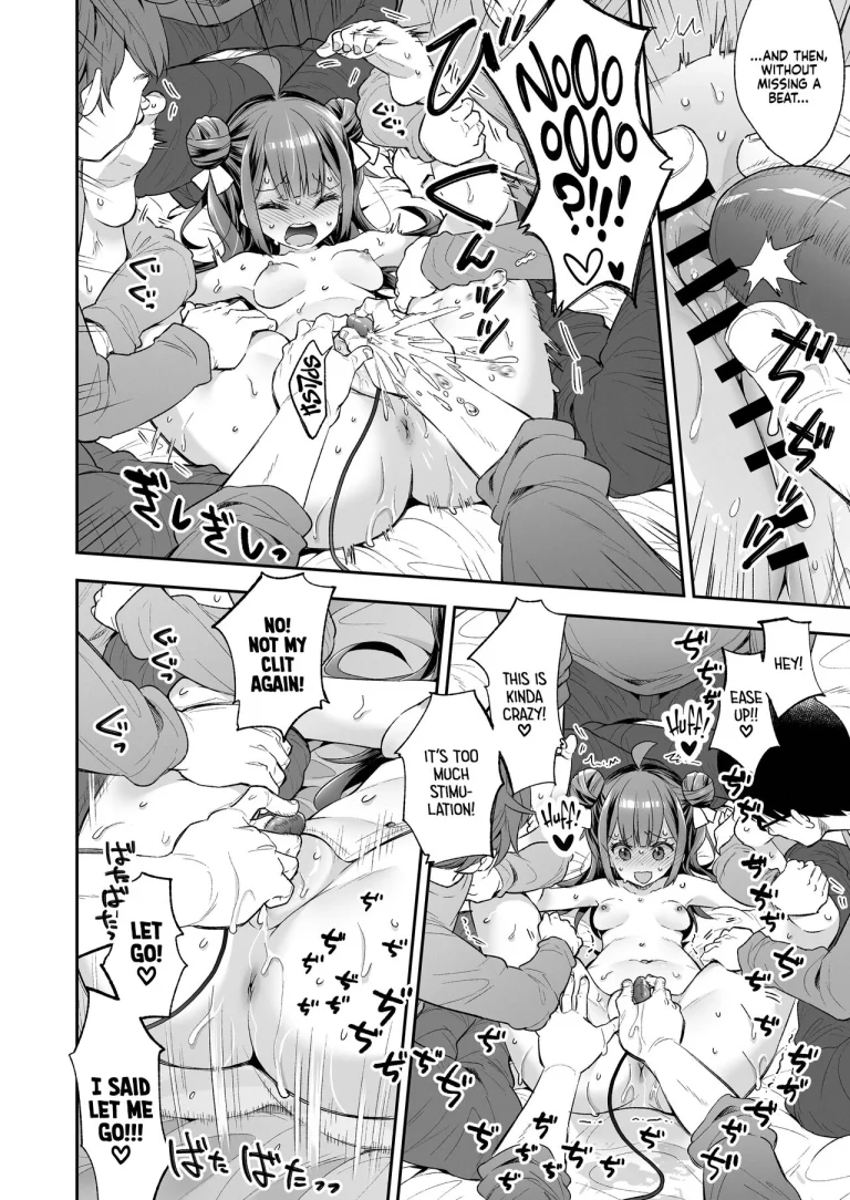 The Orgasm Princess Can't Take Another Bite! | Akume Hime to Otaku-kun no Doku Ringo porn comic picture 35