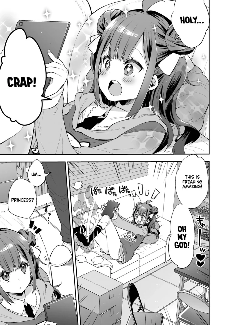 The Orgasm Princess Can't Take Another Bite! | Akume Hime to Otaku-kun no Doku Ringo porn comic picture 4
