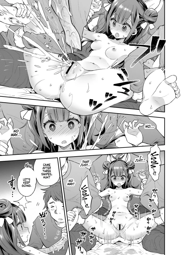 The Orgasm Princess Can't Take Another Bite! | Akume Hime to Otaku-kun no Doku Ringo porn comic picture 40