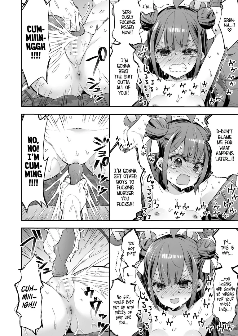 The Orgasm Princess Can't Take Another Bite! | Akume Hime to Otaku-kun no Doku Ringo porn comic picture 69