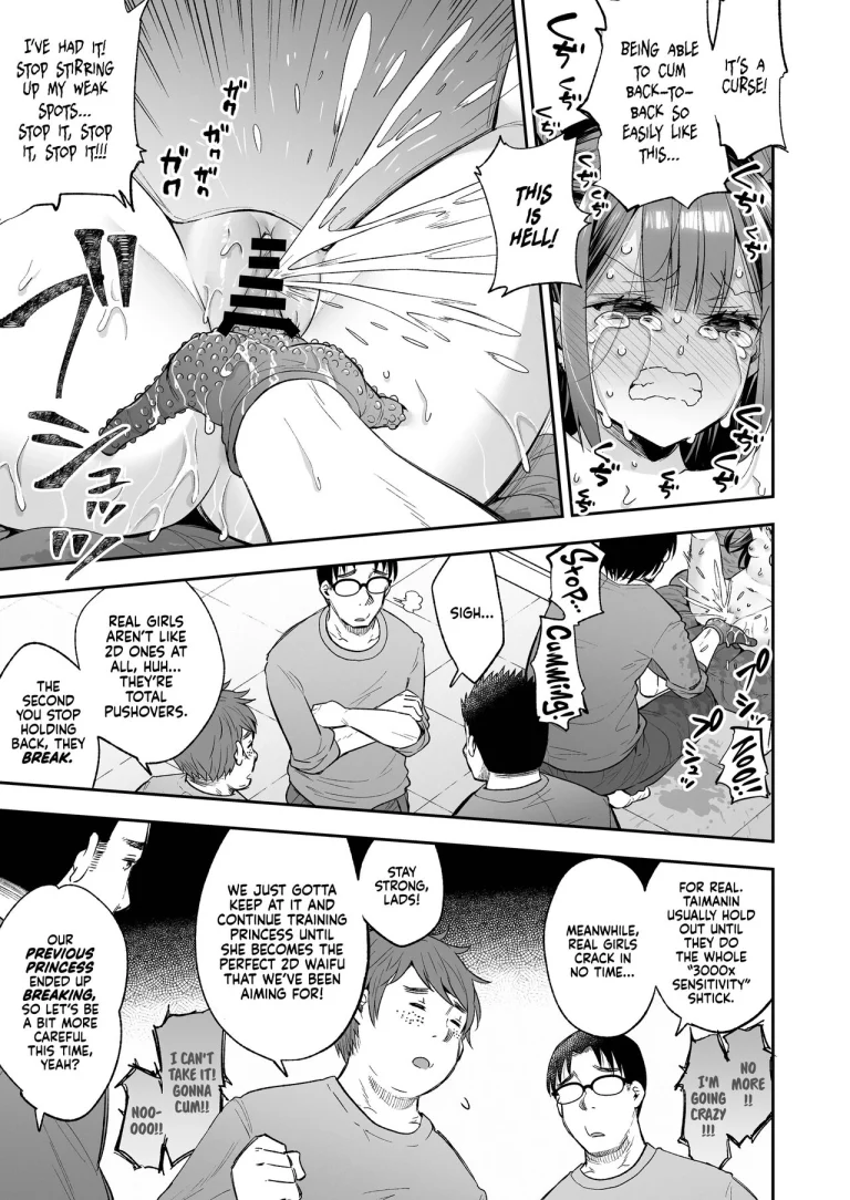 The Orgasm Princess Can't Take Another Bite! | Akume Hime to Otaku-kun no Doku Ringo porn comic picture 74