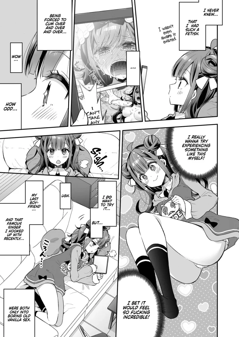 The Orgasm Princess Can't Take Another Bite! | Akume Hime to Otaku-kun no Doku Ringo porn comic picture 8