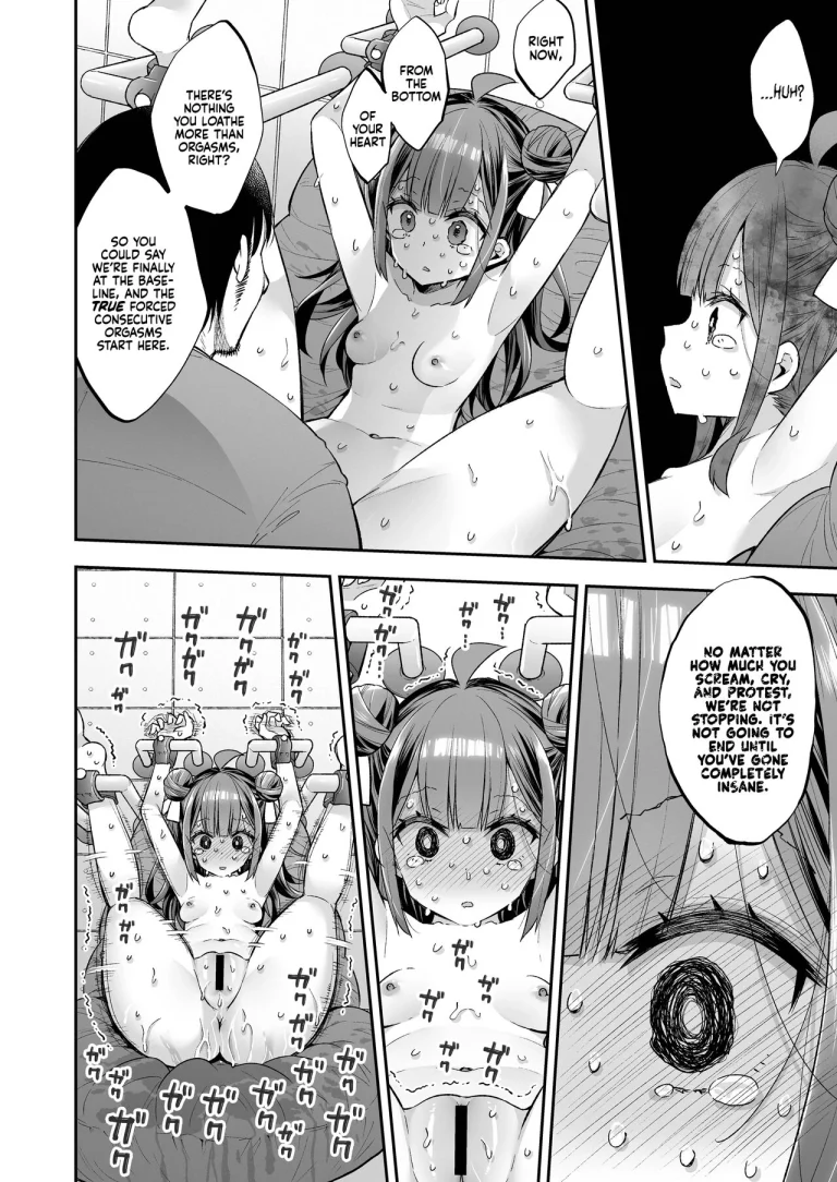 The Orgasm Princess Can't Take Another Bite! | Akume Hime to Otaku-kun no Doku Ringo porn comic picture 97