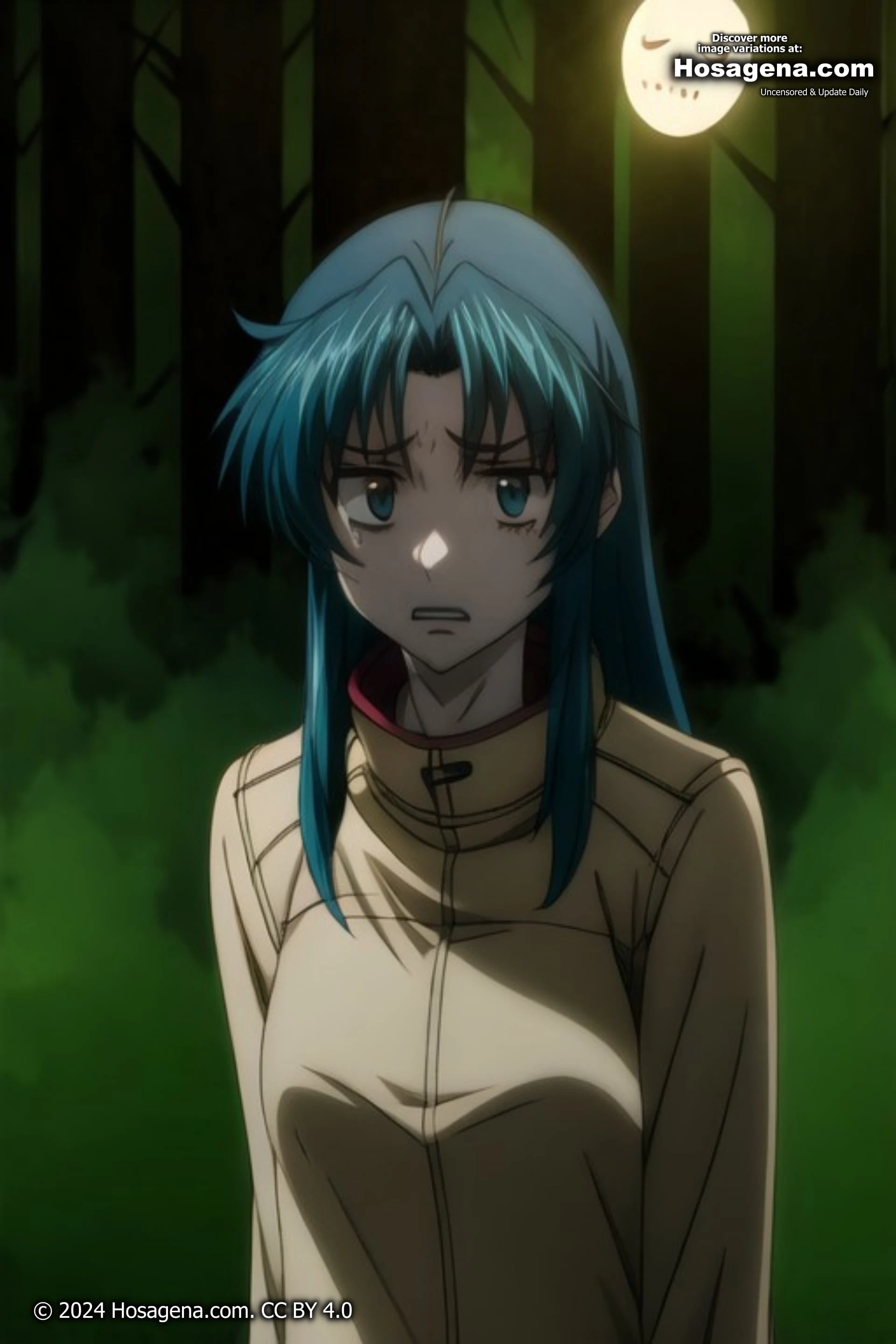 The Perilous Encounter Chidori's Desperate Deal in the Woods porn comic picture 1