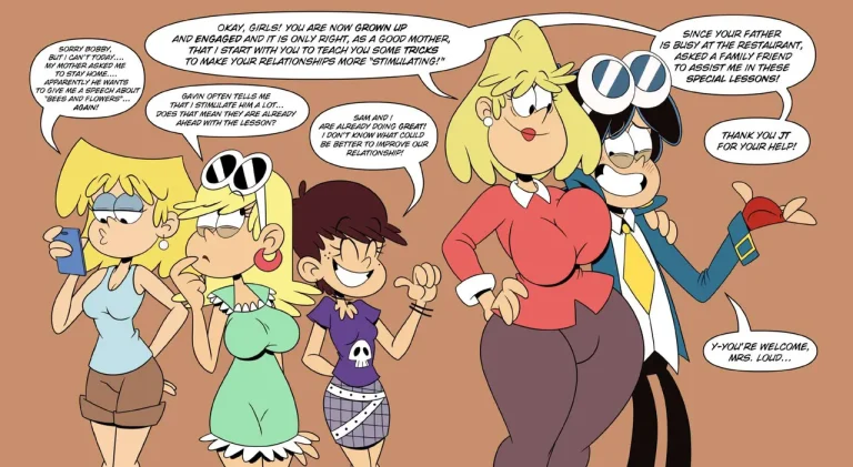 The Porn Loud - Lessons with Mom porn comic picture 3