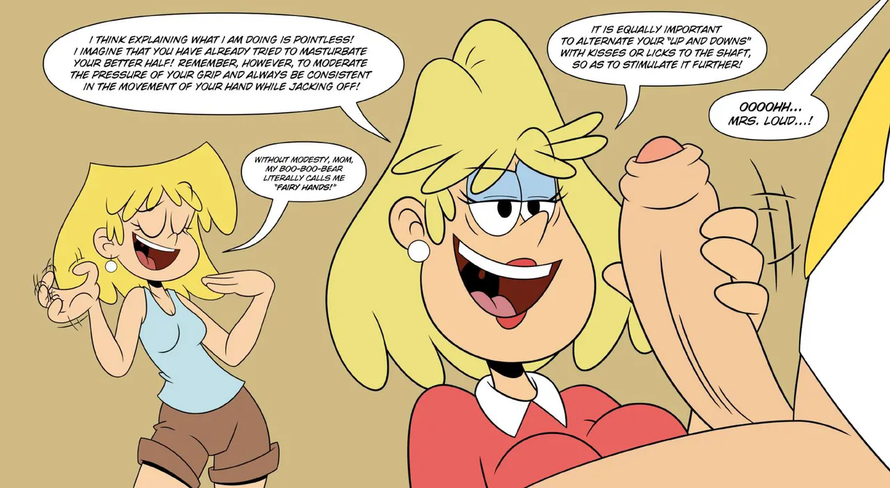 The Porn Loud - Lessons with Mom porn comic picture 4