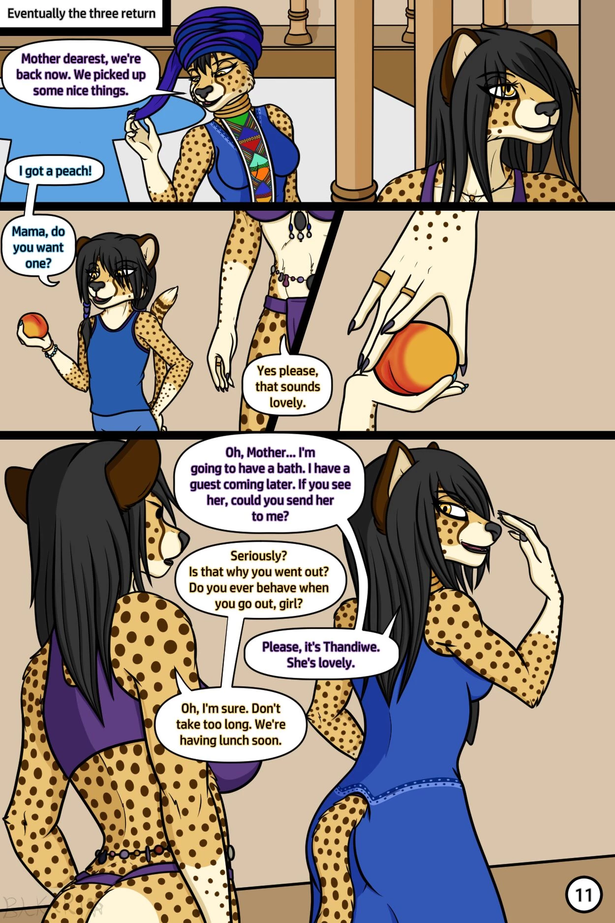 The Queen's Secret porn comic picture 12