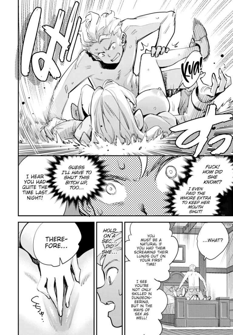 The Receptionist at the Adventurer's Guild was a Slut porn comic picture 15