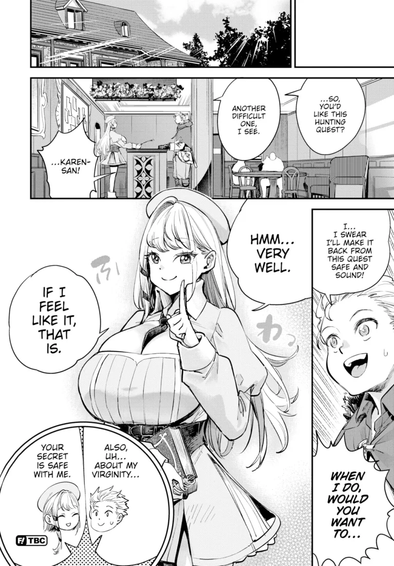 The Receptionist at the Adventurer's Guild was a Slut porn comic picture 27