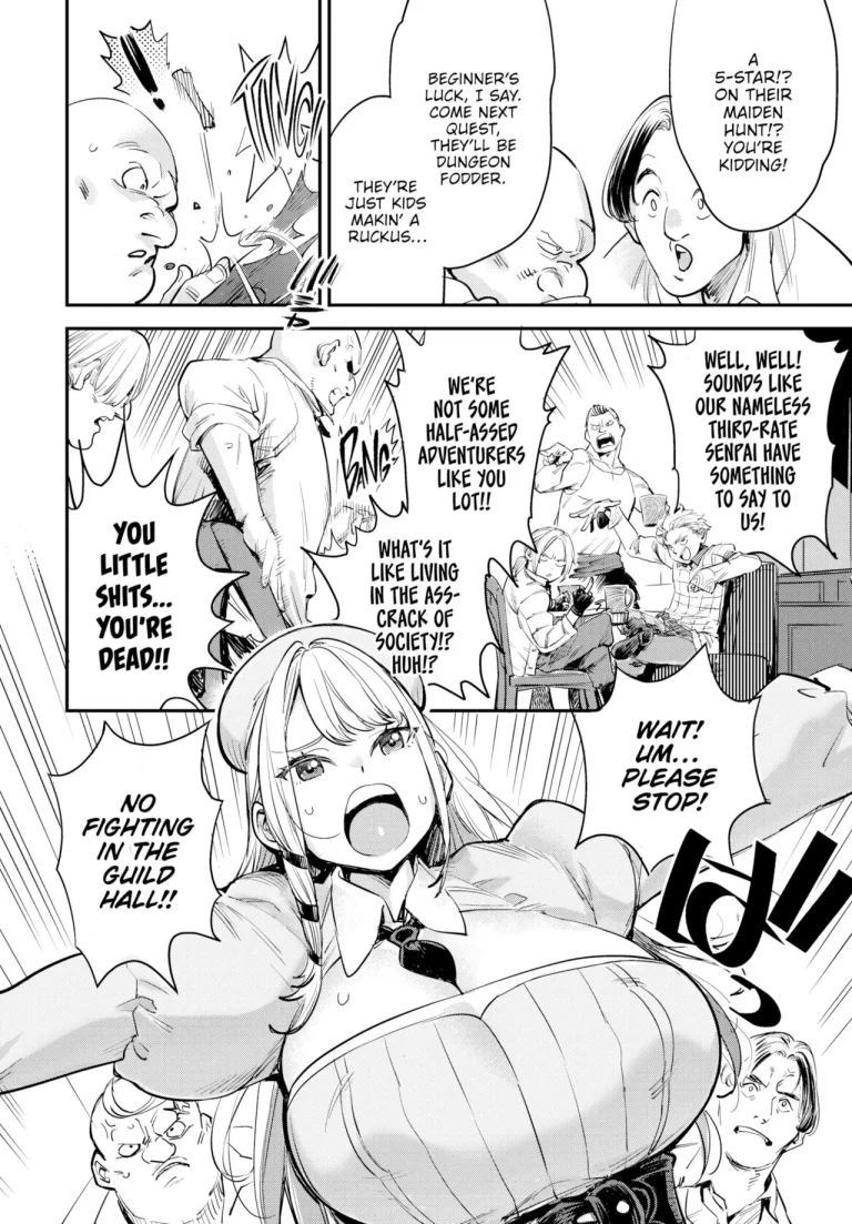 The Receptionist at the Adventurer's Guild was a Slut porn comic picture 5