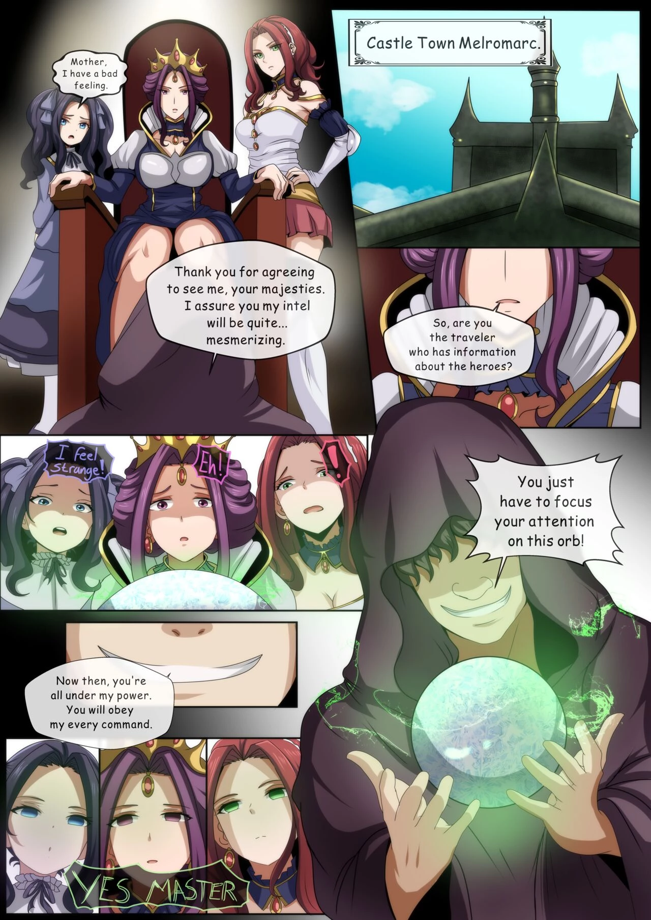 The Royal Family porn comic picture 1
