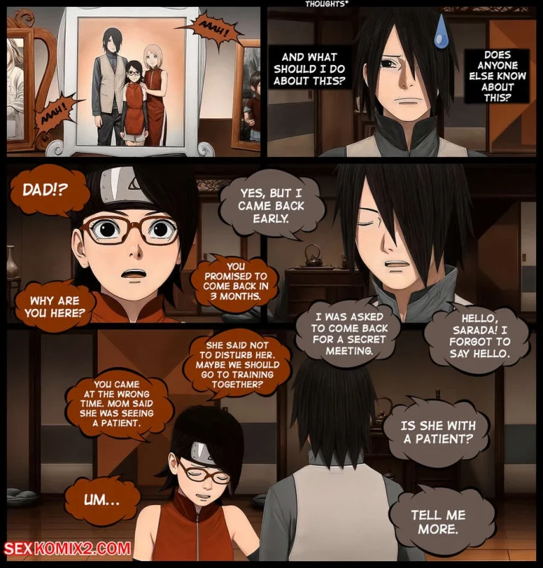 The secret of Uchiha porn comic picture 3
