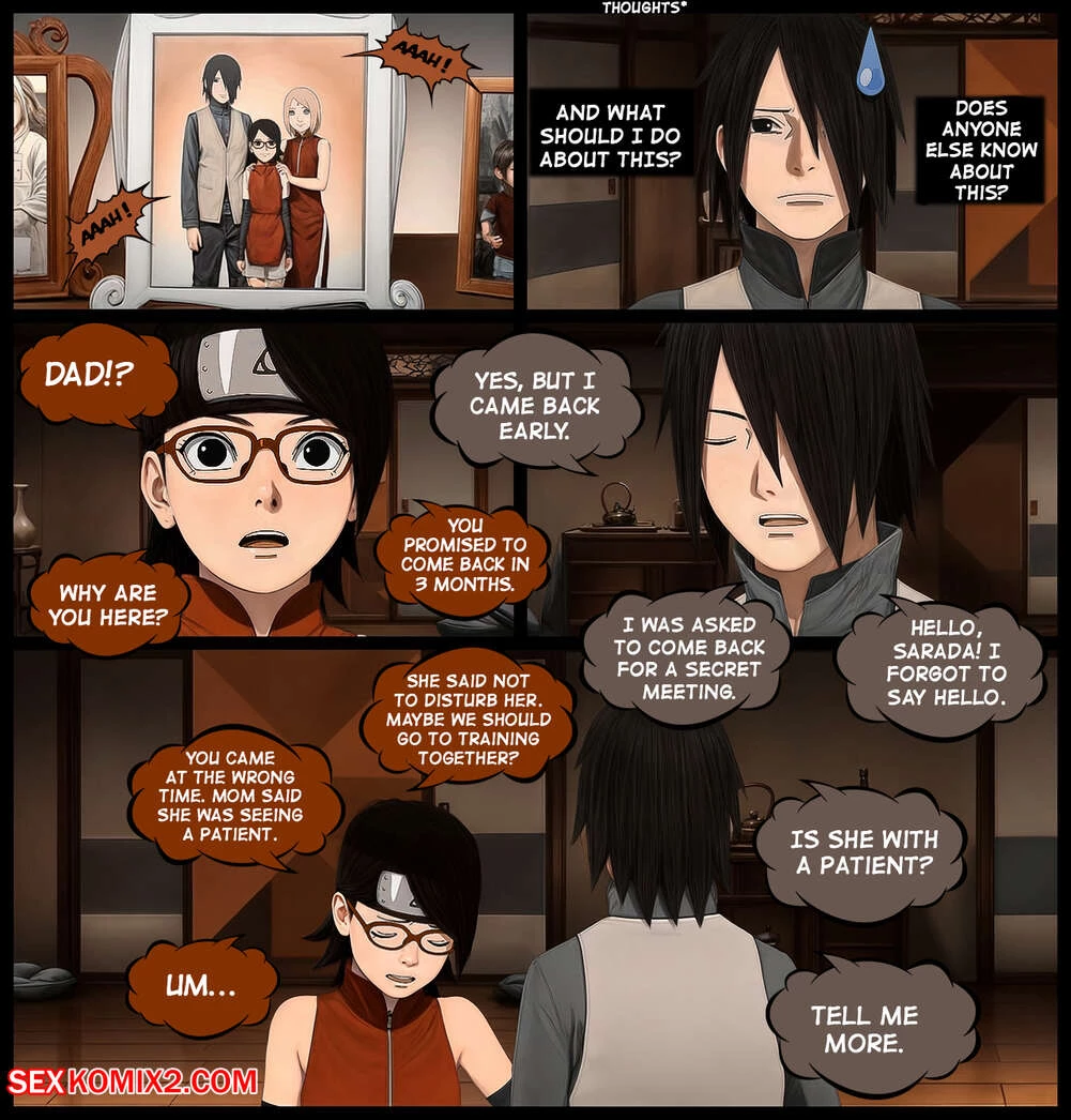 The secret of Uchiha porn comic picture 3