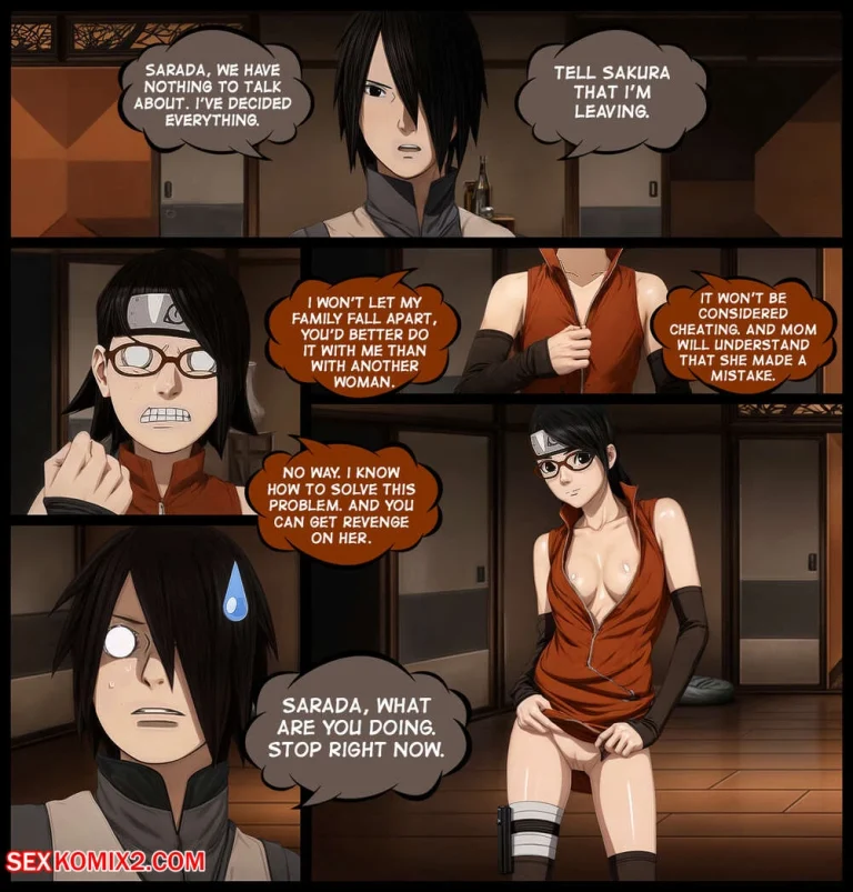 The secret of Uchiha porn comic picture 5