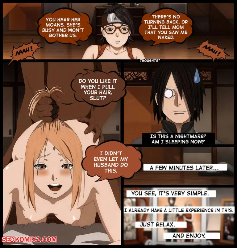 The secret of Uchiha porn comic picture 7