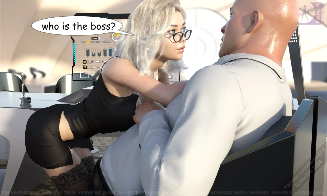 The Secretary New Boss porn comic picture 42