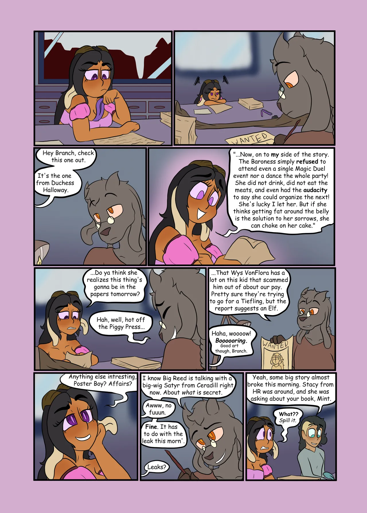 The Secrets of Mint porn comic picture 28