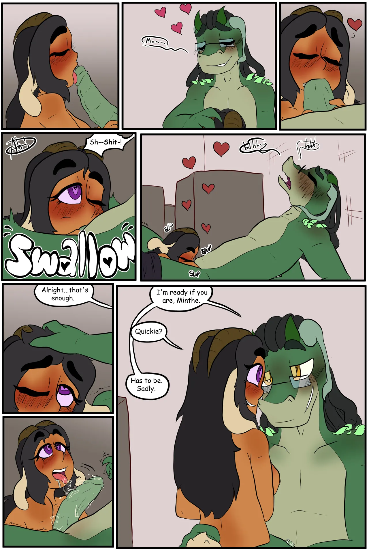 The Secrets of Mint porn comic picture 3