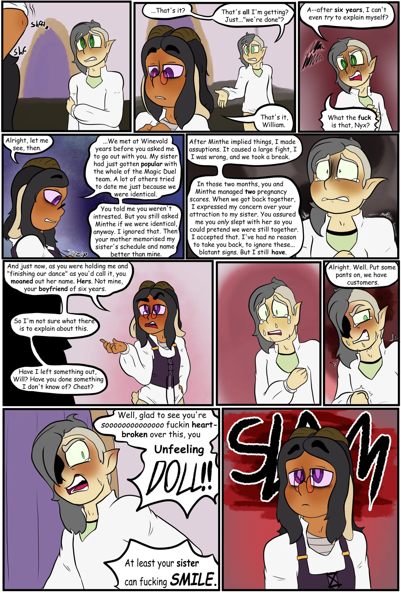 The Secrets of Mint porn comic picture 9