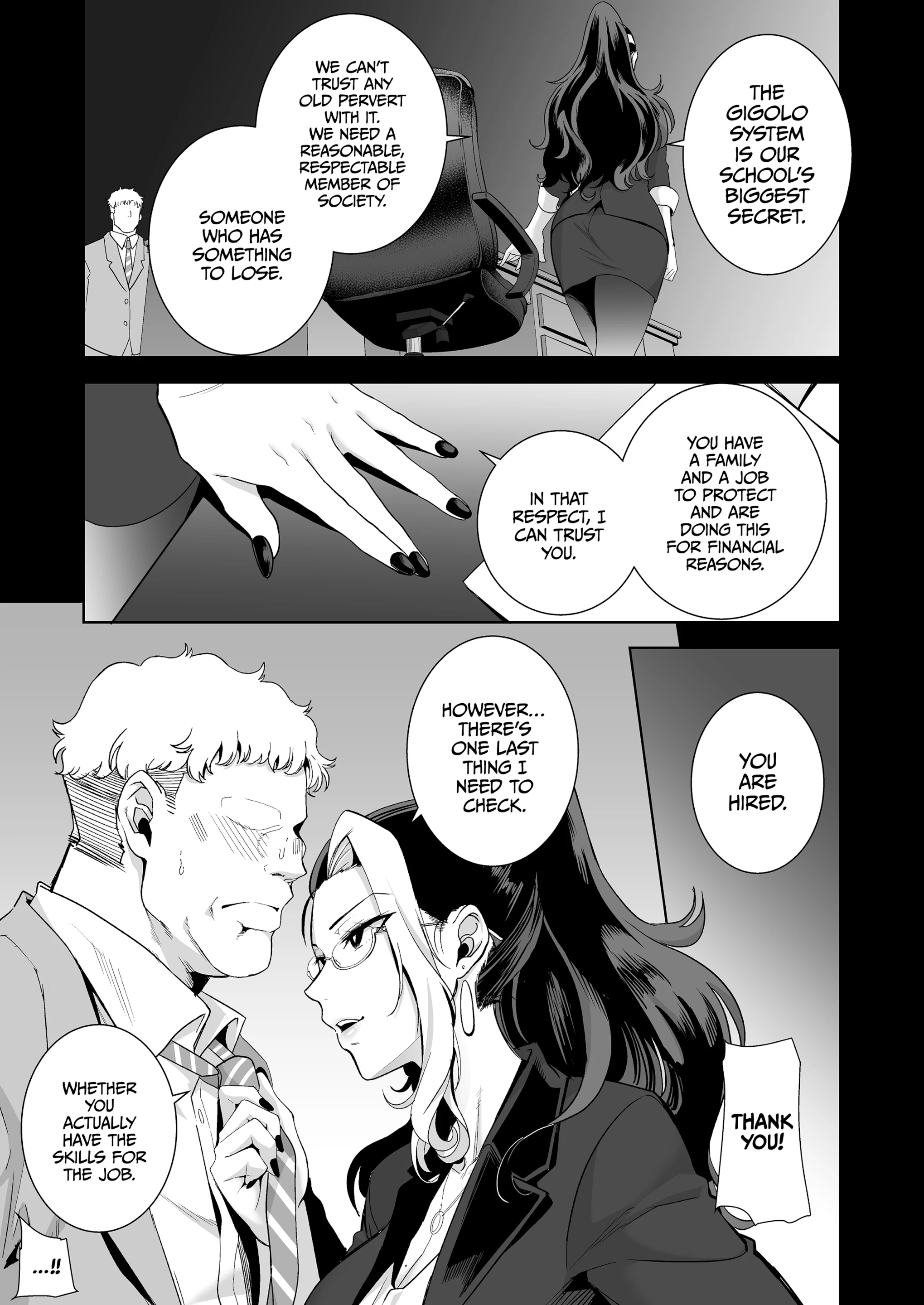 The Seika Girls and the School-Sanctioned Gigolo 2 porn comic picture 4