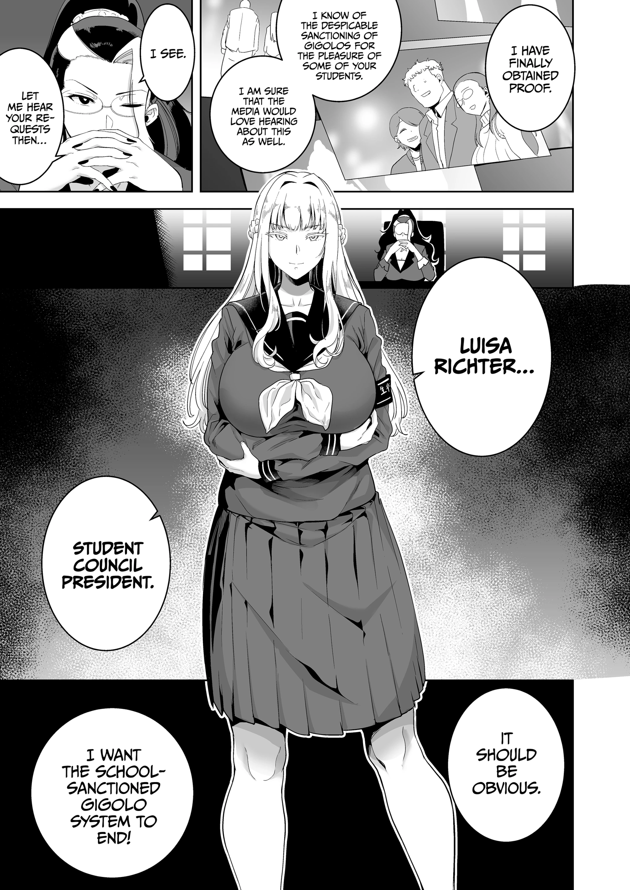 The Seika Girls and the School-Sanctioned Gigolo 3 porn comic picture 40