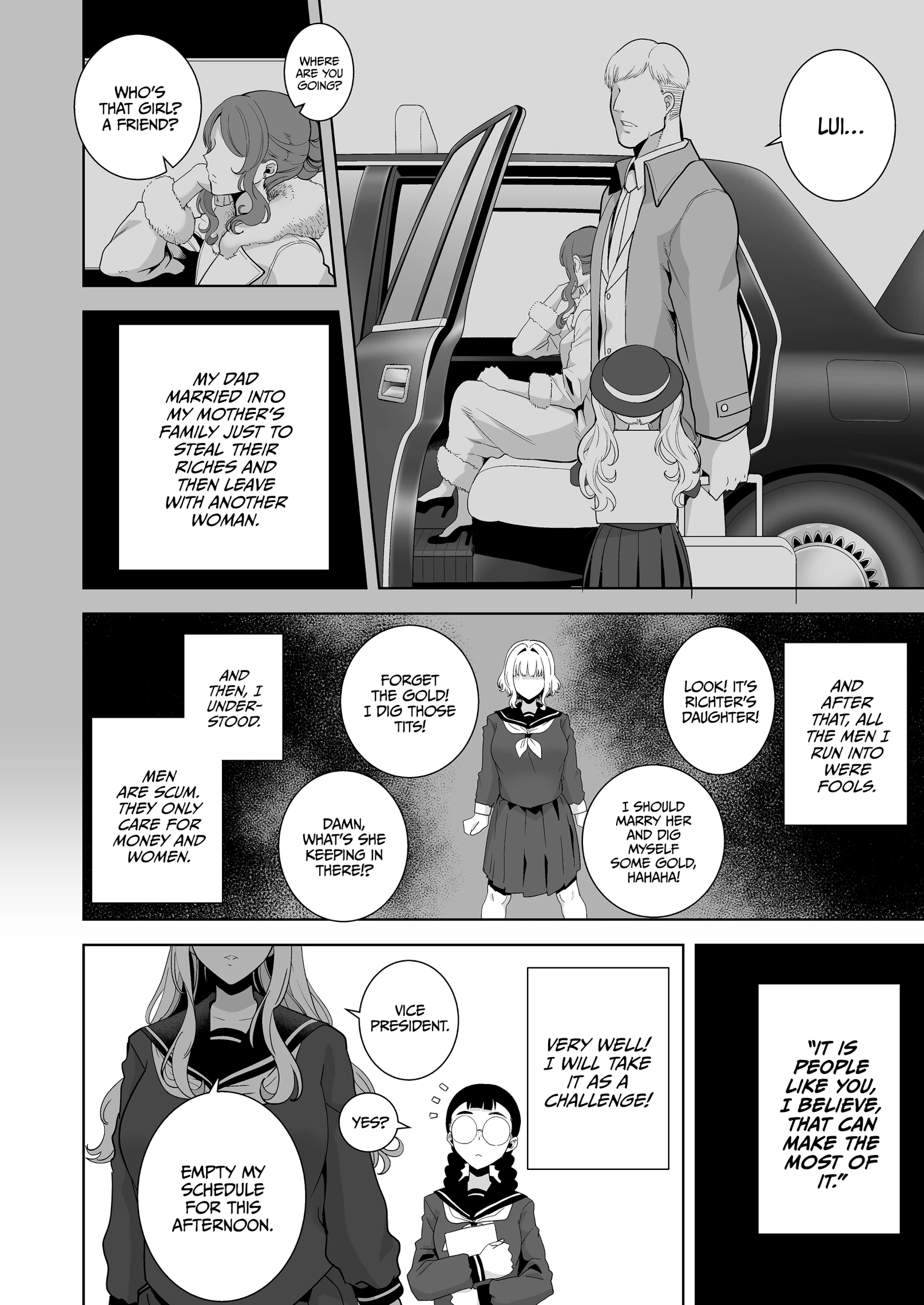 The Seika Girls and the School-Sanctioned Gigolo 4 porn comic picture 5