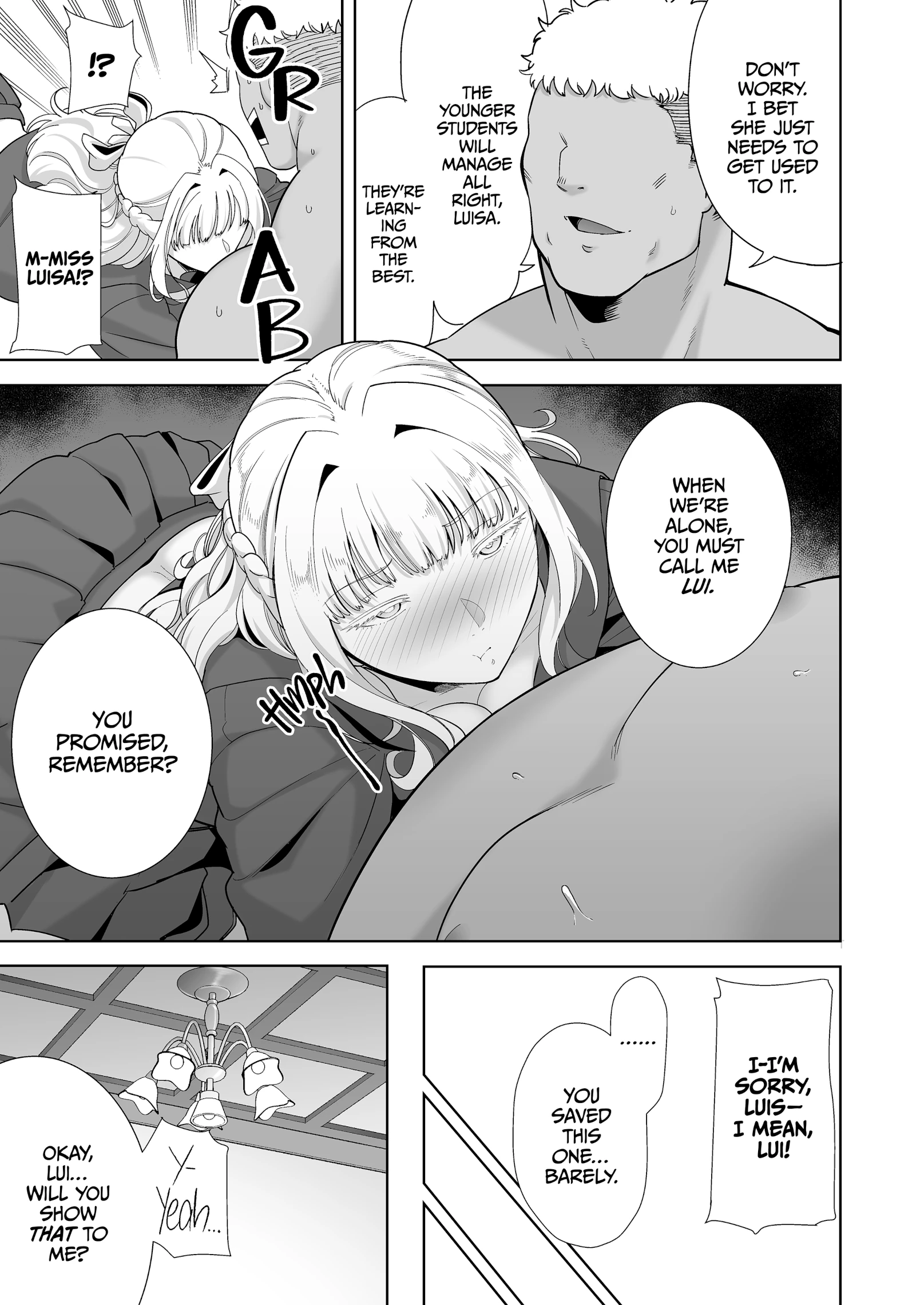 The Seika Girls and the School-Sanctioned Gigolo 5 porn comic picture 36