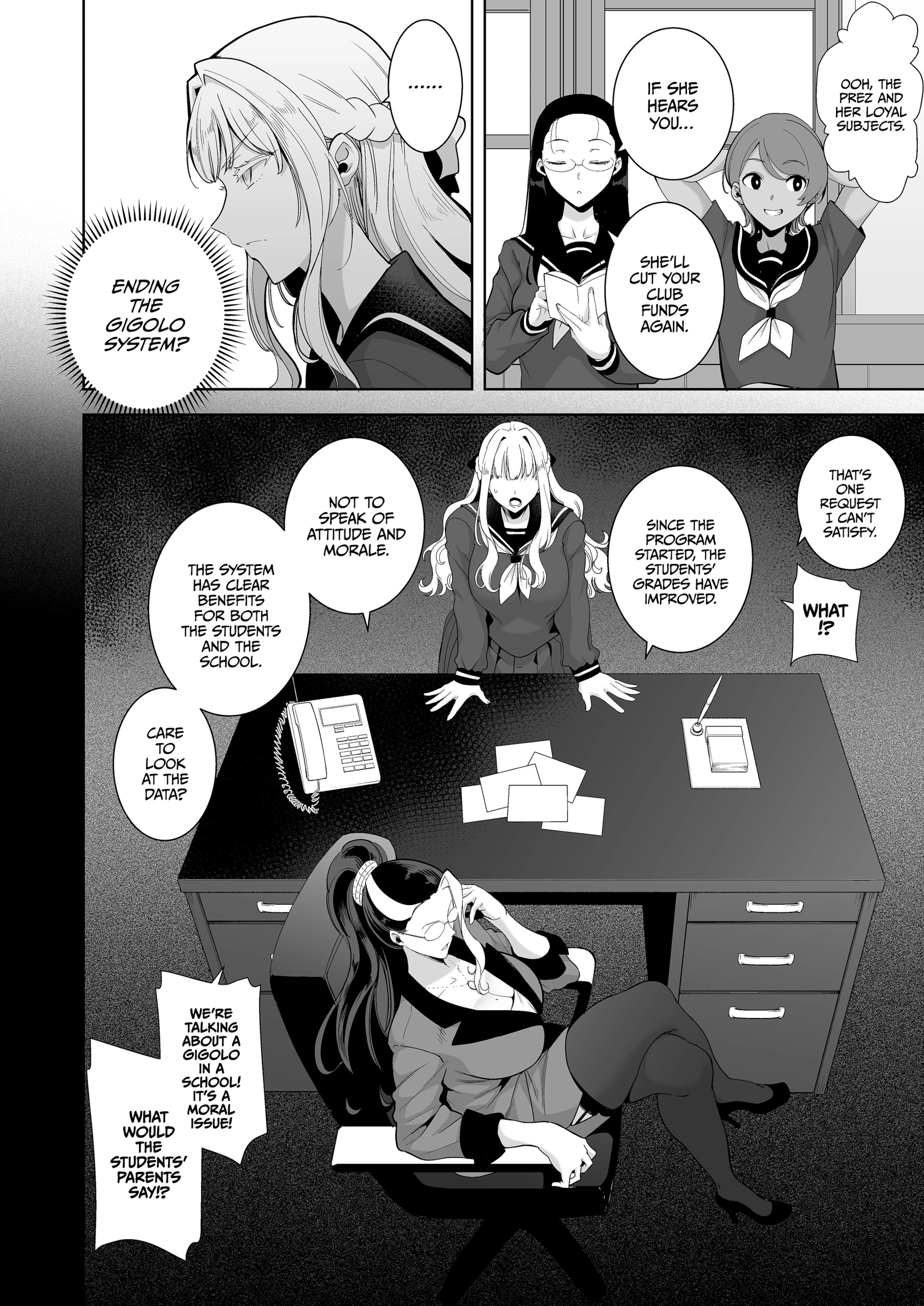 The Seika Girls and the School-sanctioned Gigolo: The Compilation porn comic picture 102