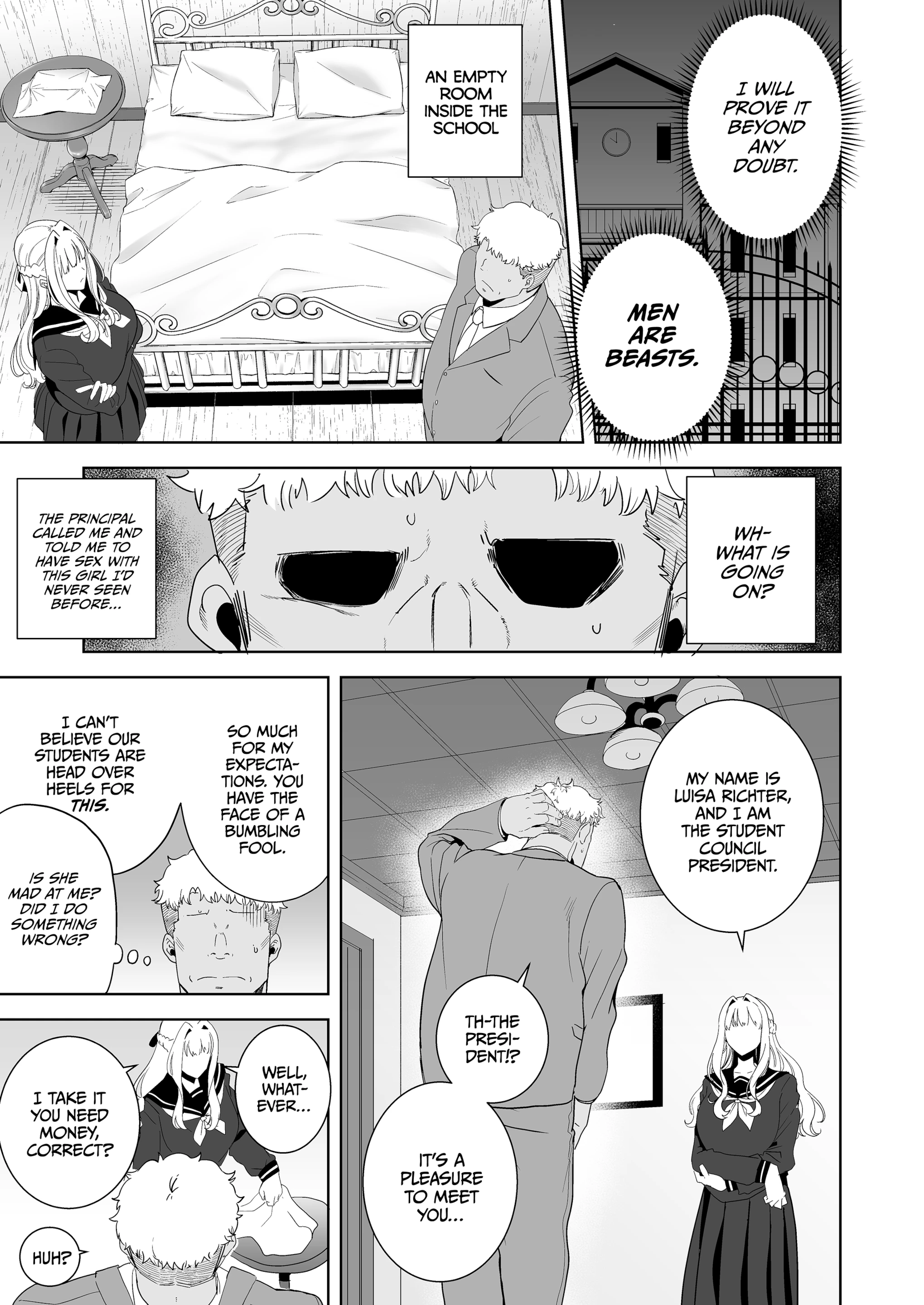 The Seika Girls and the School-sanctioned Gigolo: The Compilation porn comic picture 105