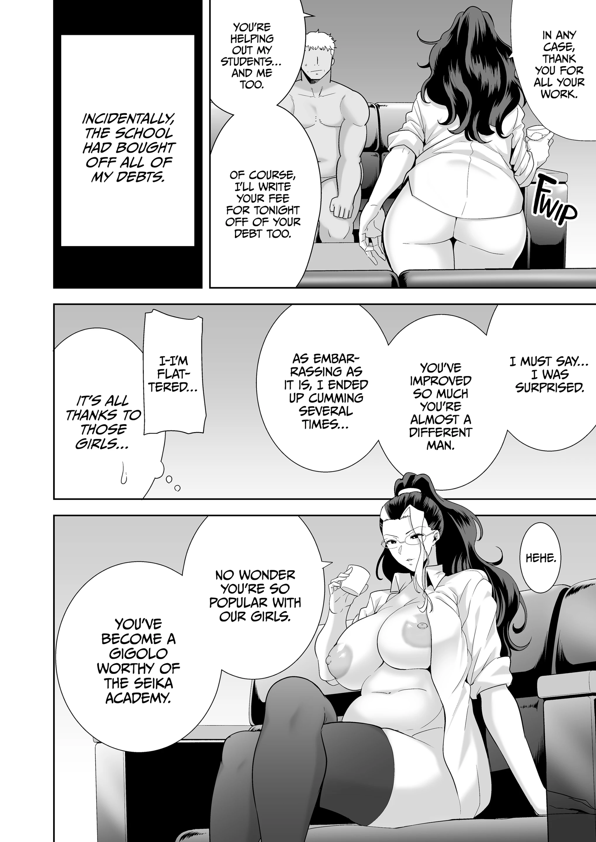The Seika Girls and the School-sanctioned Gigolo: The Compilation porn comic picture 154