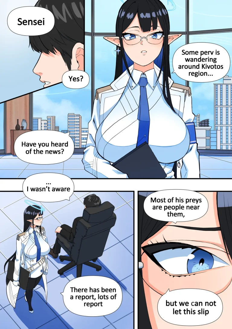 The Shade Of Sensei porn comic picture 2