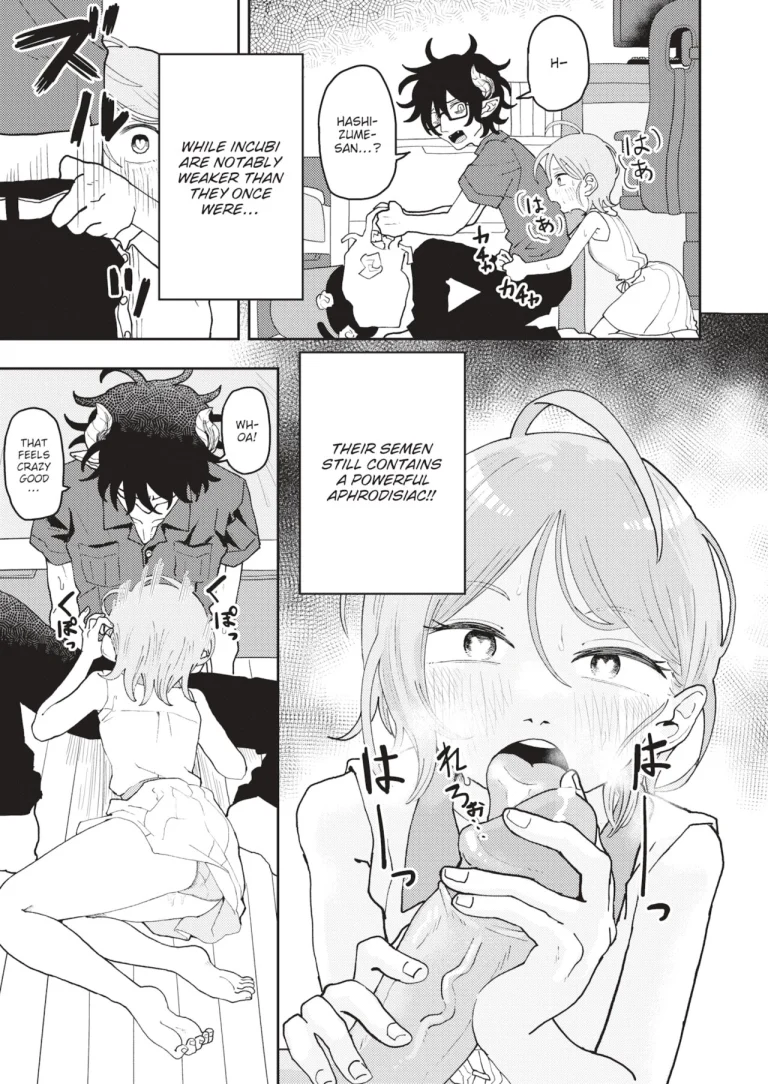 The Shameless Slut and the Introverted Incubus porn comic picture 23