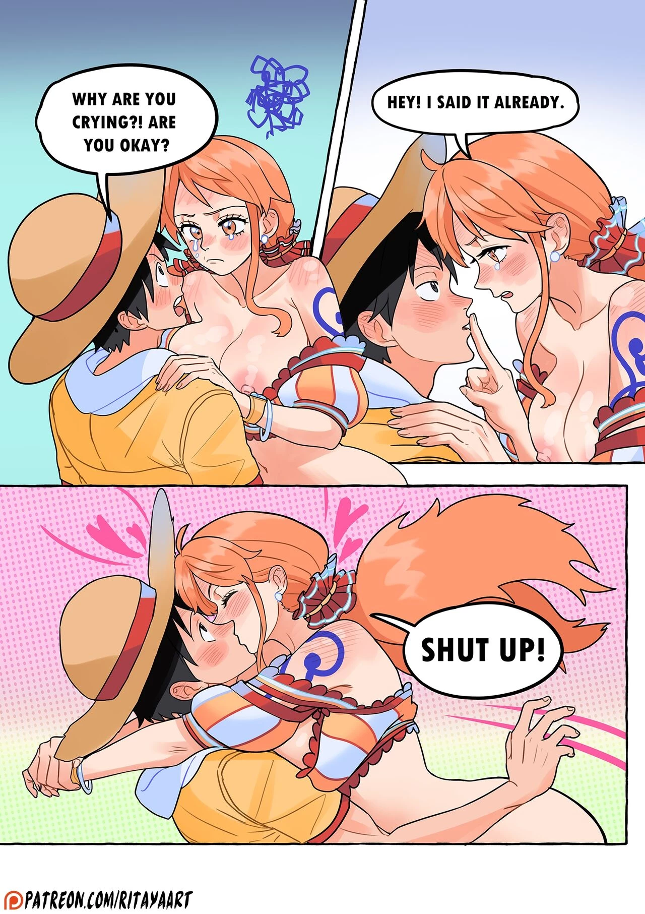 The Shipwrecked Deserted Island Incident porn comic picture 14