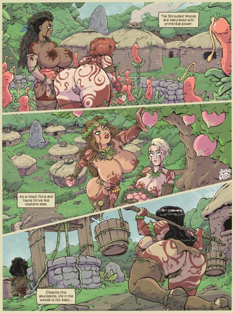 The Shrouded Woods Chronicles porn comic picture 3