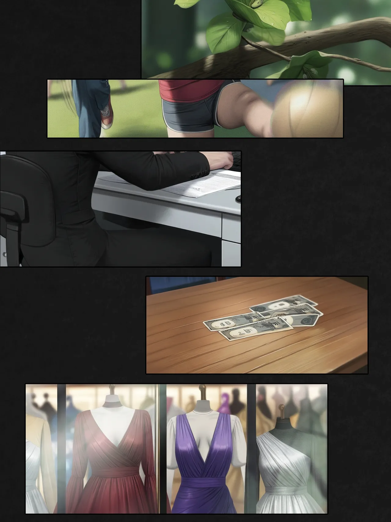 The Silk Between Us: That Time When I Literally Had Sex with Y'Shtola Through Silk porn comic picture 30